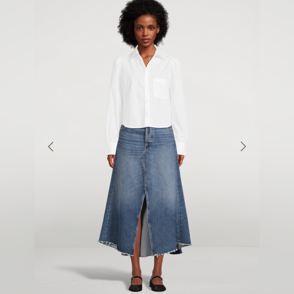 CITIZENS OF HUMANITY Nia Puff-Sleeve Poplin Shirt